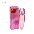 50ml botella de perfume de vidrio adulto elegante